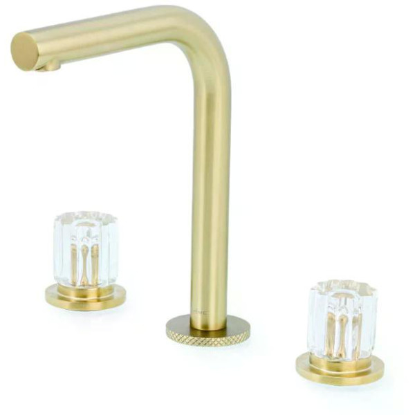 Смеситель для раковины на 3 отв.Boheme ELEGANTE MG (золото-матовый) (152-MG-EL)