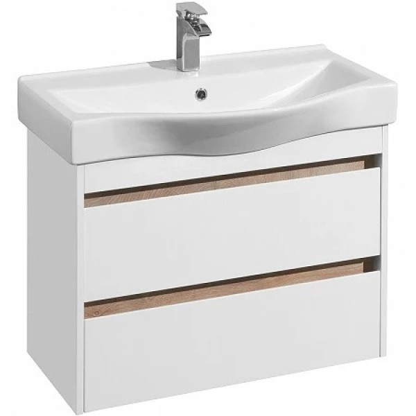 Тумба-умывальник Aquaton Нортон 80/1WH302422 раковина Беверли 80 (1A2489K0NT010)