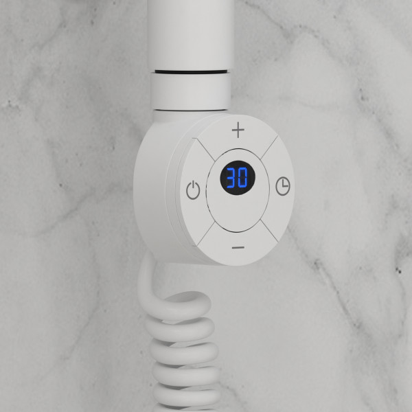 Полотенцесушитель электрический Сунержа Стилье Формат 12 ТП 800x500 (3+3) Г21 матовый белый (30512-8050)