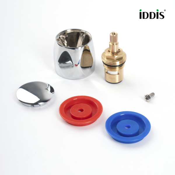 Кран-букса c маховиком в к-те круглый Iddis (998RN521SM-K)