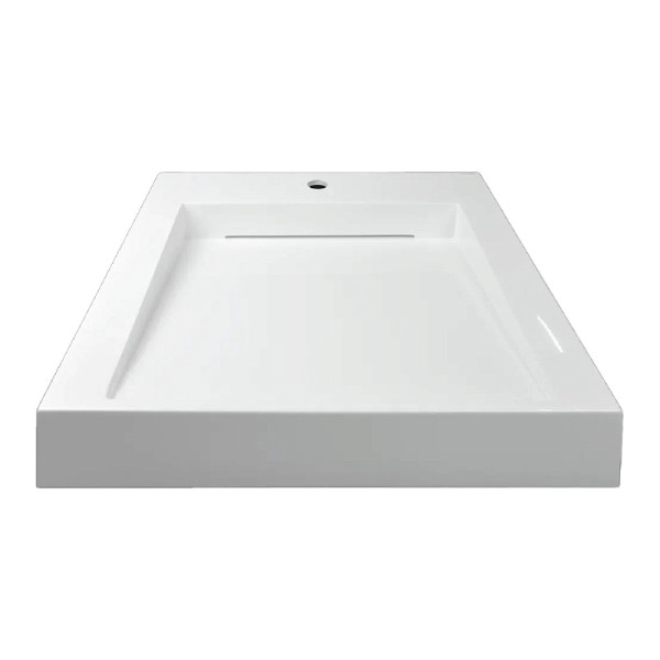 Раковина над стиральной машиной Azario 60x55,5x80 с сифоном белая (CS00082282)