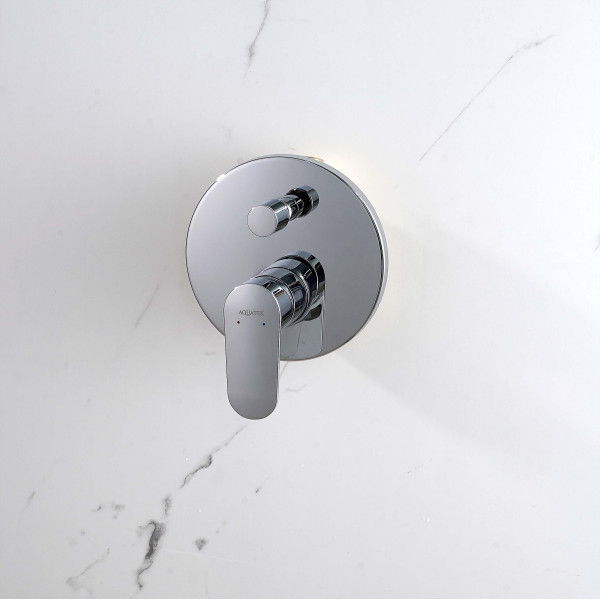 Смеситель для ваны и душа Aquatek Ника встраиваемый хром (AQ1846CR) Смеситель для ваны и душа Aquatek Ника встраиваемый хром (AQ1846CR)