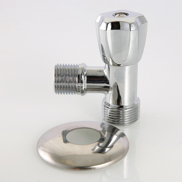 Кран угловой 1/2"х3/4" НН вентильный Valtec с чашкой VT.240.TN.0405