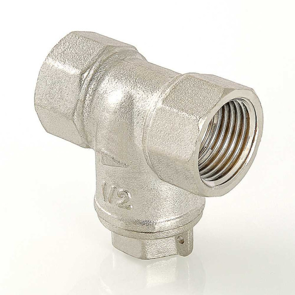 Фильтр прямой 1/2" ВВ мини 300 мкр. Valtec никель (VT.385.N.04)