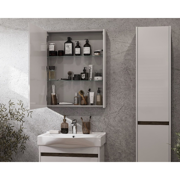 Шкаф зеркальный Aquaton Нортон 65 (1A249102NT010)