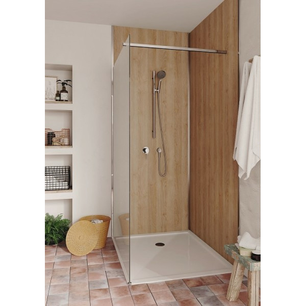 Смеситель для душа Jacob Delafon Elate с термостатом, внешняя и внутренняя часть хром (E25754-CP)