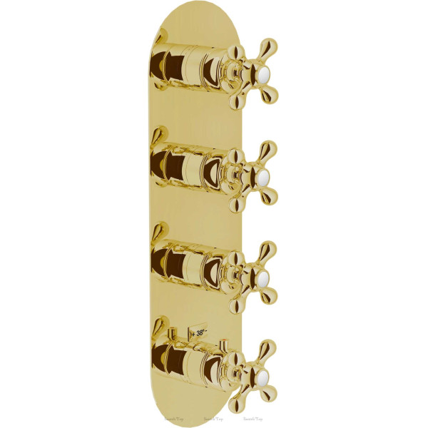 Смеситель для душа Nobili Grazia бронзовый (GRC5103GDP)