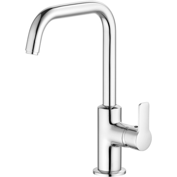 Смеситель для раковины Kludi Pure&Easy хром, донный клапан (370230565) Смеситель для раковины Kludi Pure&Easy хром, донный клапан (370230565)