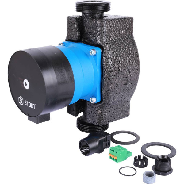 Насос циркуляционный Stout mini 25/40-180 (SPC-0002-2540180) Насос циркуляционный Stout mini 25/40-180 (SPC-0002-2540180)