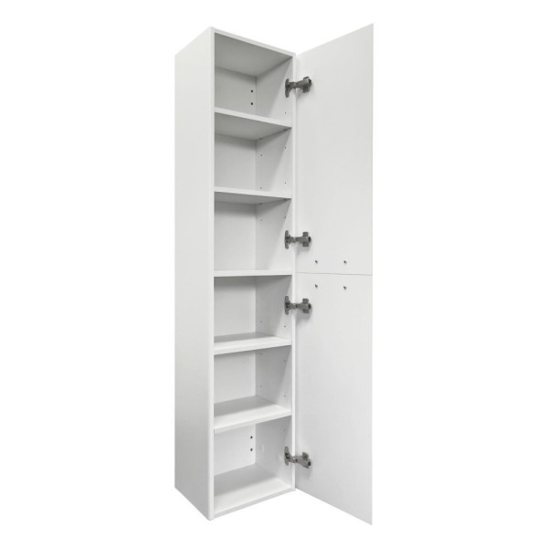 Пенал подвесной Comforty Никосия 350x1600x300 дуб белый матовый (00-00019359)