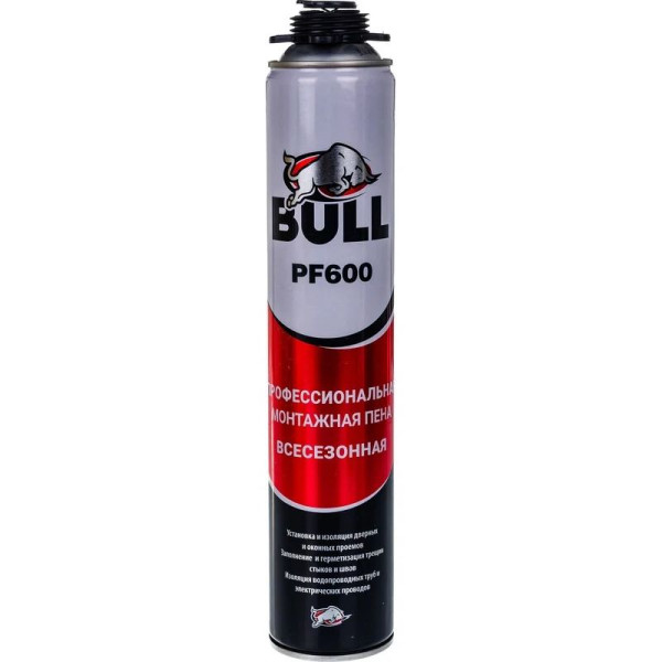 Пена монтажная профессиональная Bull PF600 750 мл. (600 гр.) (PF600)