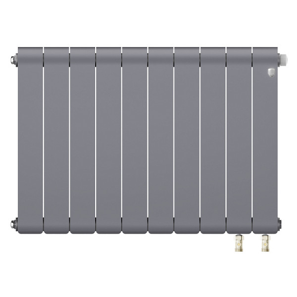 Радиатор биметаллический Royal Thermo Infinity 500 Silver Satin VR80 (10 секций) Серебристый (RTINSSVR8050010) Радиатор биметаллический Royal Thermo Infinity 500 Silver Satin VR80 (10 секций) Серебристый (RTINSSVR8050010)
