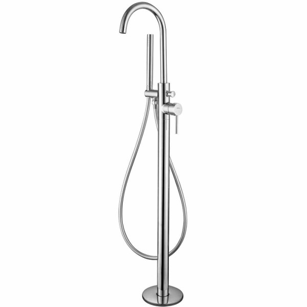Смеситель напольный Abber Wasser Kreis хром (AF8115) Смеситель напольный Abber Wasser Kreis хром (AF8115)
