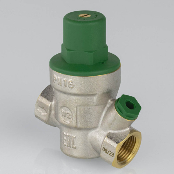 Редуктор давления мембранный 1/2" (1-5 бар) Valtec (VT.089.N.04) Редуктор давления мембранный 1/2" (1-5 бар) Valtec (VT.089.N.04)