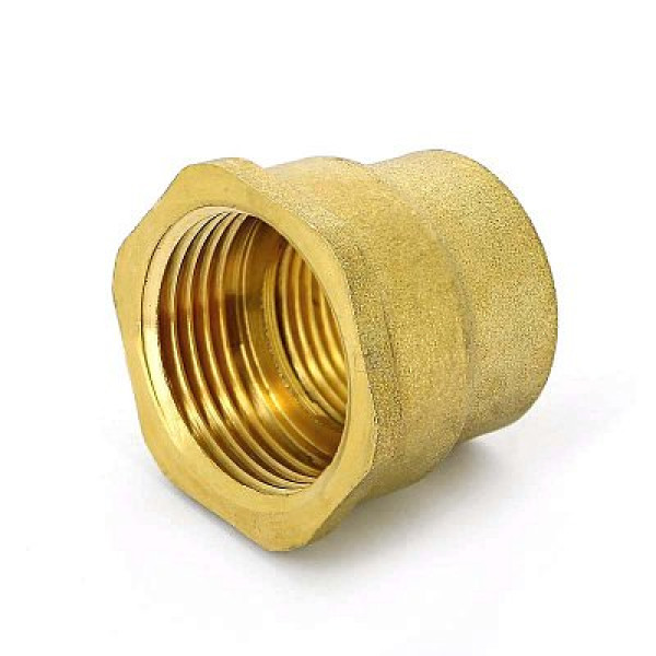 Муфта переходная 1/2"х1" Uni-Fitt (латунь) 602G4200