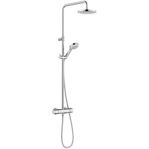 Душевая система Kludi Dive Dual Shower System с термостатом серия EsDive хром (6807905-00)