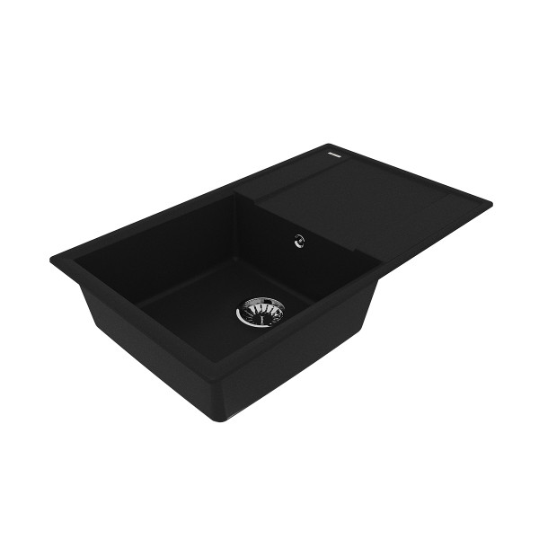 Мойка для кухни врезная Lemark Imandra 840 840x500 антрацит (9910031)