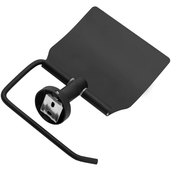 Держатель туалетной бумаги с крышкой Rea 322213B Black mat черный матовый (REA-77002) Держатель туалетной бумаги с крышкой Rea 322213B Black mat черный матовый (REA-77002)