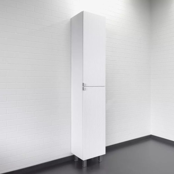 Пенал подвесной Comforty Лима 350x300x1900 белый матовый (00-00019243)