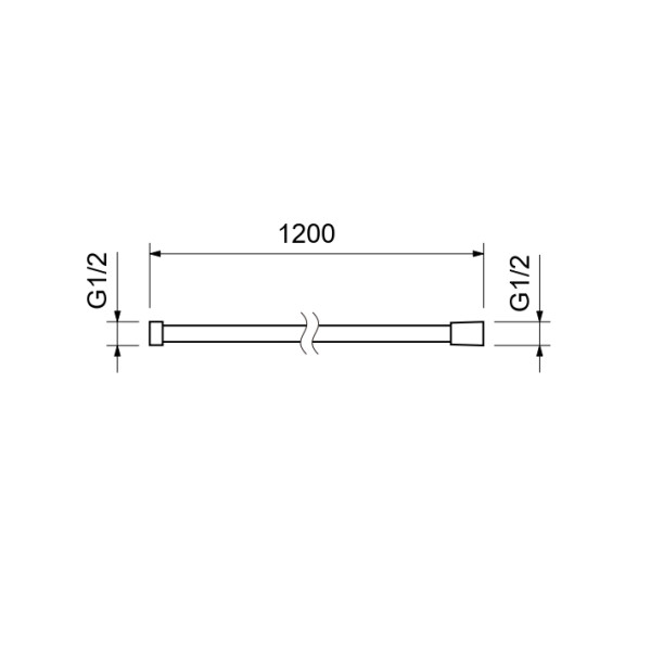 Шланг для душа Aquatek 120 см нержавейка шлифованный черный хром (AQ2103BGM) Шланг для душа Aquatek 120 см нержавейка шлифованный черный хром (AQ2103BGM)