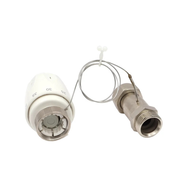 Головка термостатическая с проточным сенсором 20-60 гр. Vieir (М30*1,5 мм) (VR298) Головка термостатическая с проточным сенсором 20-60 гр. Vieir (М30*1,5 мм) (VR298)