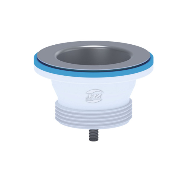 Выпуск для мойки 1 1/2"*70 АНИ с нержавеющей решеткой АНИ пласт (M100)