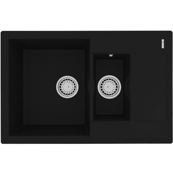 Мойка для кухни врезная Lemark Ramza 760 760x500 антрацит (9910037) Мойка для кухни врезная Lemark Ramza 760 760x500 антрацит (9910037)