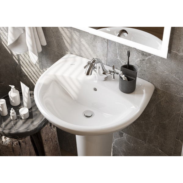 Раковина подвесная Jika Lyra Plus 550x450 белый (8.1438.2.000.104.9) Раковина подвесная Jika Lyra Plus 550x450 белый (8.1438.2.000.104.9)