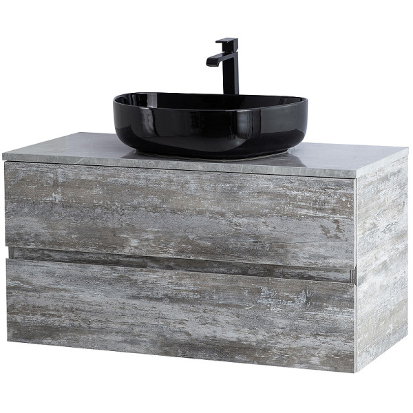 Тумба подвесная Cezares Molveno 46 80x50 Legno Grigio (MOLVENO 46-80-2C-SO-LG)