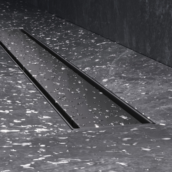 Душевой лоток AM.PM MasterFlow линейный универс затвор Tile 70 см черн мат (W01SC-U11-070-04BM)