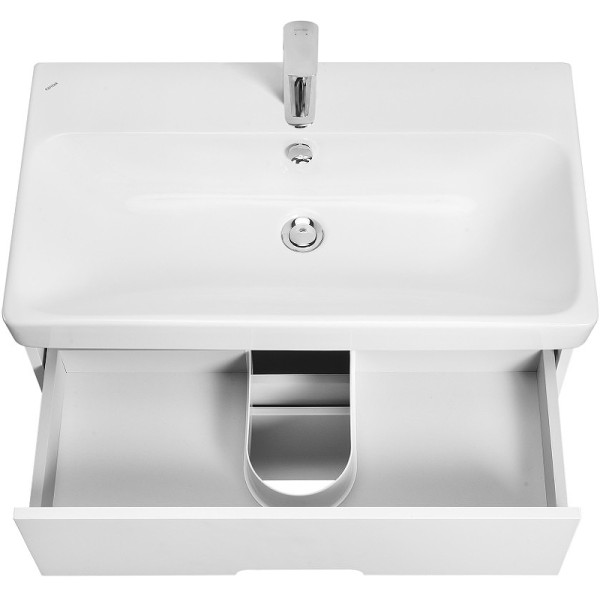 Тумба-умывальник Aquaton Оливия 80 Белый матовый/1WH501772 Раковина Адриана 80 (1A2831K0OL010)