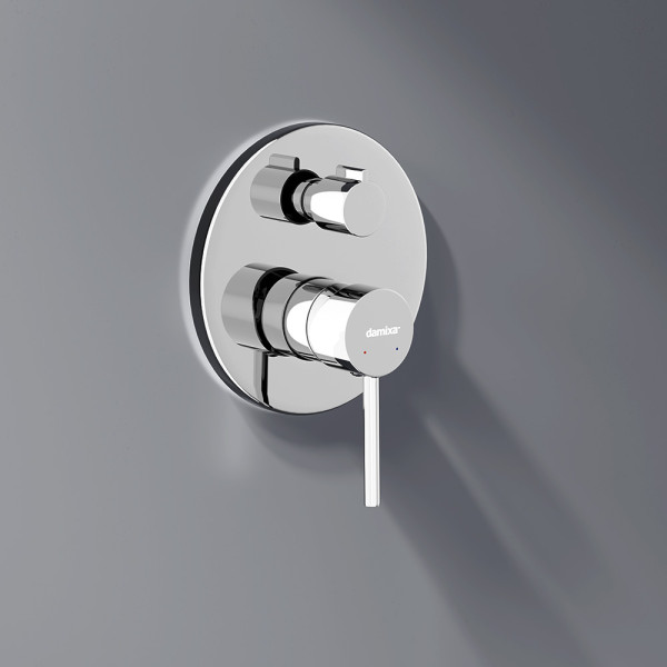 Душевая система Damixa Scandinavian Pure с душевым набором хром (936510000)