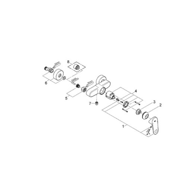 Смеситель для душа Grohe Europlus 2 (33577002)