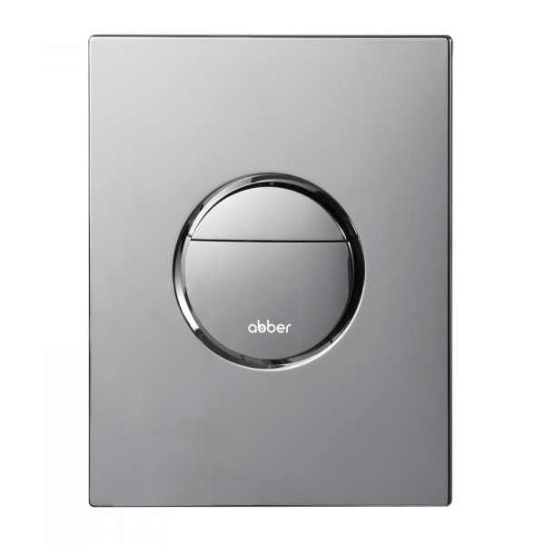 Клавиша смывная Abber хром глянцевый (AC0126)