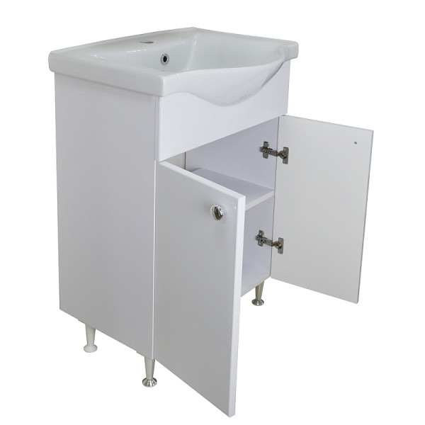 Комплект Тумба Моника New 55 Loranto 55х83х44 с раковиной Basic 55 (CS00071365) Комплект Тумба Моника New 55 Loranto 55х83х44 с раковиной Basic 55 (CS00071365)