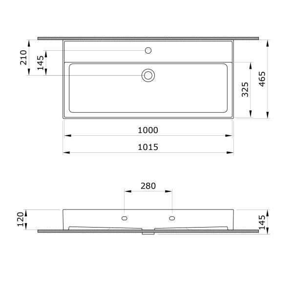 Тумба подвесная Orka Malta 1000x470x630 с раковиной кашемировый матовый (5001480)