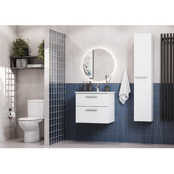 Пенал подвесной Roca Victoria 30x24x150 белый (857564806)