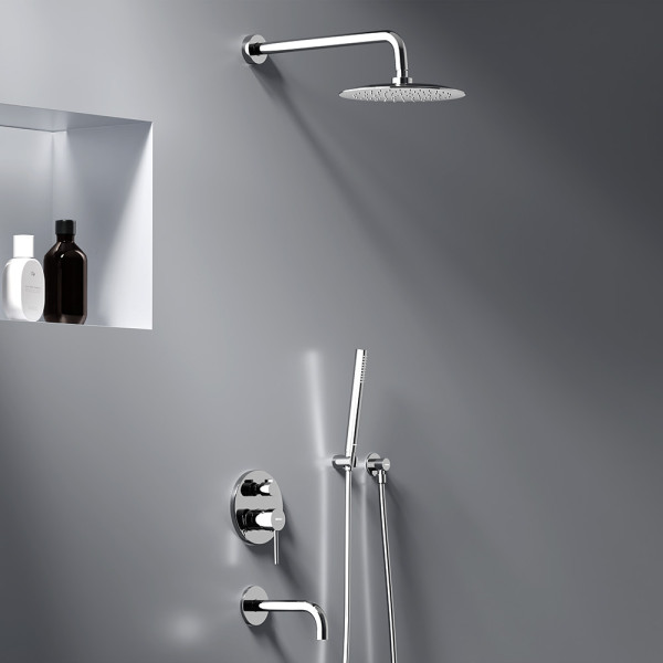 Душевая система Damixa Scandinavian Pure с душевым набором хром (936510000)