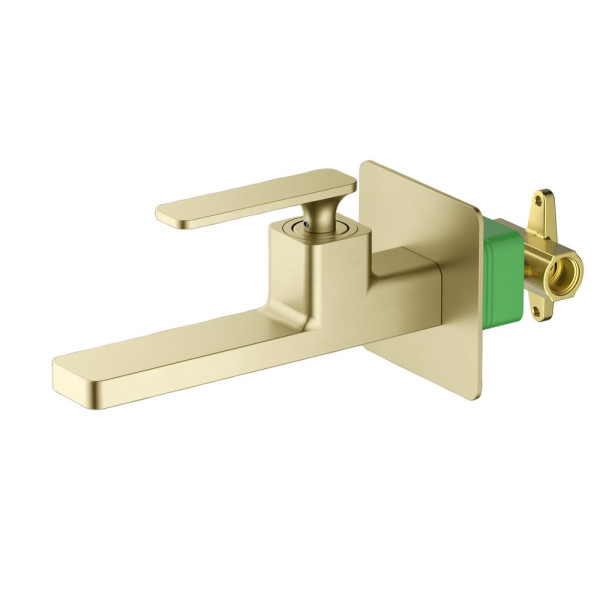 Смеситель для раковины Timo Torne встраиваемый золото матовое (4372/17SM)