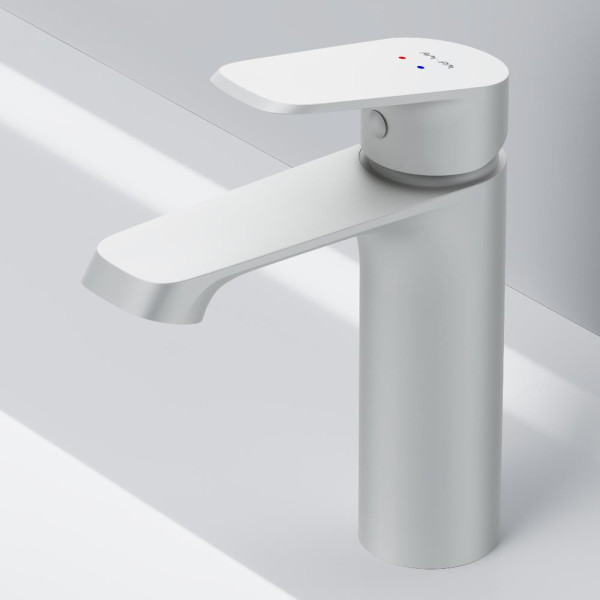 Смеситель для раковины AM.PM Func белый (F8F02133) Смеситель для раковины AM.PM Func белый (F8F02133)