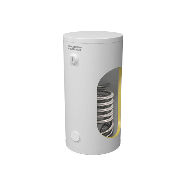 Бойлер косвенного нагрева Royal Thermo AQUATEC INOX RTWX 150 (напольный) ( RTWX 150) Бойлер косвенного нагрева Royal Thermo AQUATEC INOX RTWX 150 (напольный) ( RTWX 150)