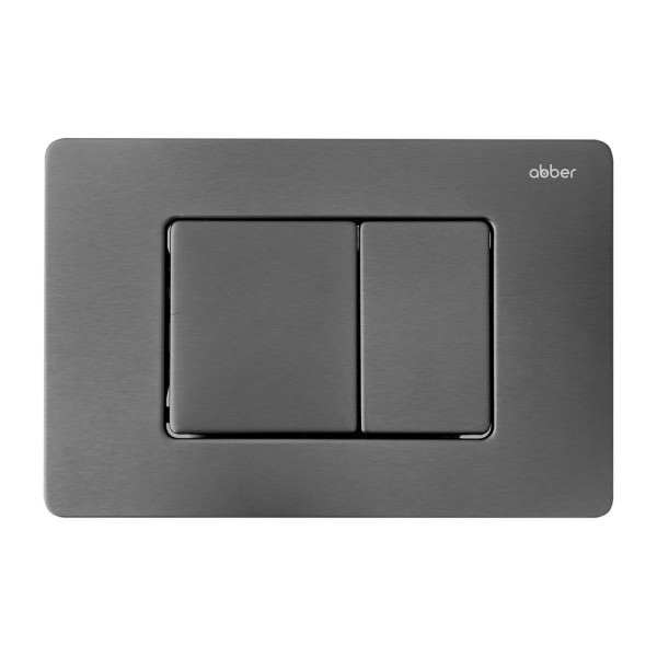 Комплект инсталляция с унитазом Abber Rechteck с клавишей никель (AC1201-AC0105-AC0120NG)