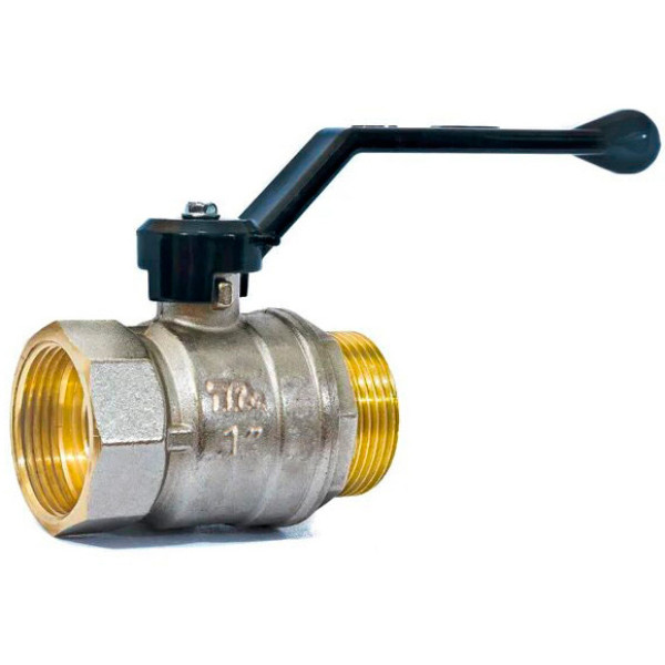 Кран 1" ВН шаровый TeRma NEOS (чёрная ручка) (32033) Кран 1" ВН шаровый TeRma NEOS (чёрная ручка) (32033)