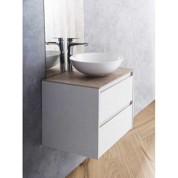 Тумба подвесная BelBagno Kraft 60 см Bianco Opaco (Kraft-600-2C-SO-BO)