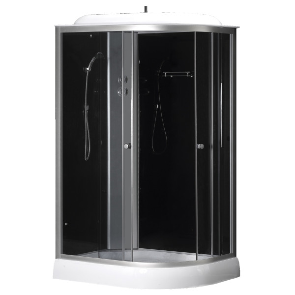 Душевая кабина Loranto Sunway 120x80 стекло прозрачное, профиль хром (CS-66121L G 120)