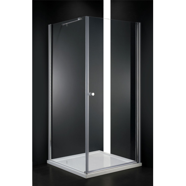 Душевой уголок Cezares Elena 90x90x195 стекло рифленое, профиль хром (ELENA-W-A-1-90-P-Cr-L) Душевой уголок Cezares Elena 90x90x195 стекло рифленое, профиль хром (ELENA-W-A-1-90-P-Cr-L)