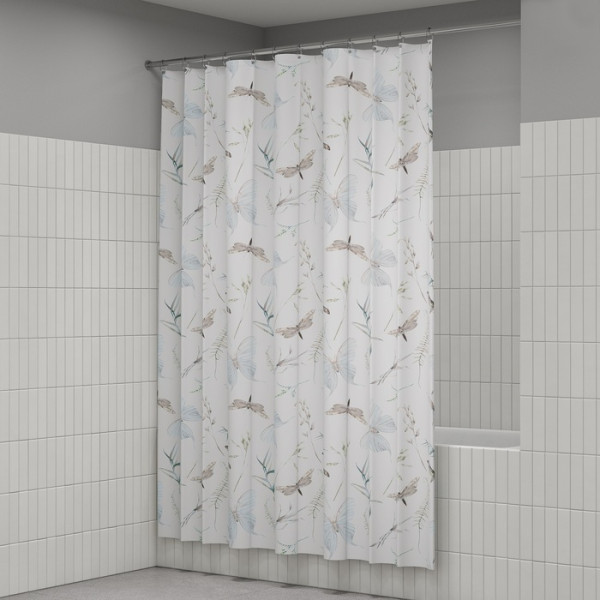 Шторка для ванн текстильная Iddis Base 180x200 белая (BP05P18i11)