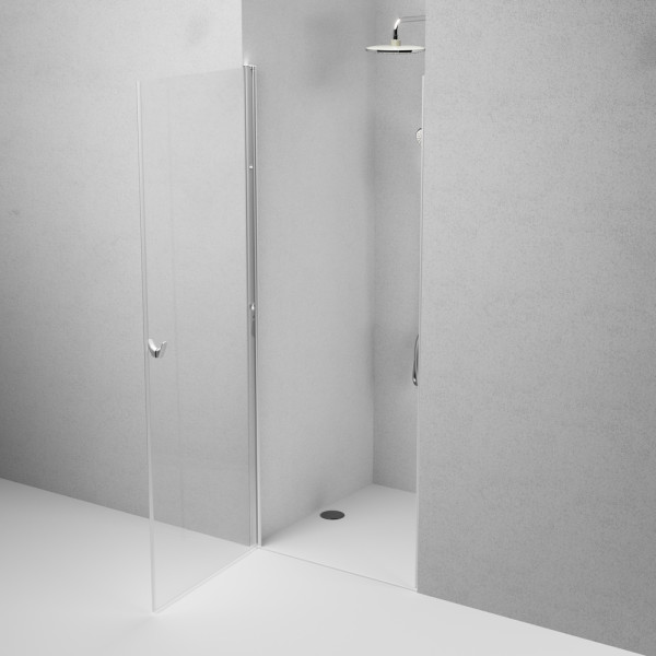 Душевая дверь AM.PM Sunny 80x190 стекло прозрачное, профиль хром матовый (W87G-80-1P-MT) Душевая дверь AM.PM Sunny 80x190 стекло прозрачное, профиль хром матовый (W87G-80-1P-MT)