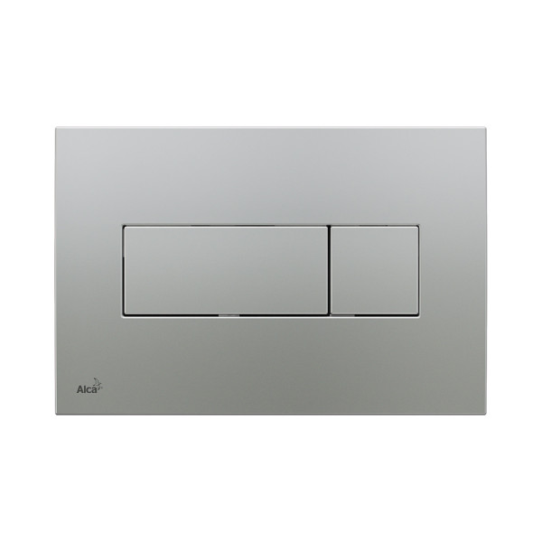 Клавиша смывная Alcaplast Basic хром матовый (M372) Клавиша смывная Alcaplast Basic хром матовый (M372)