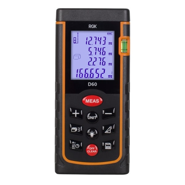 Дальномер лазерный RGK D60 (4610011870613)